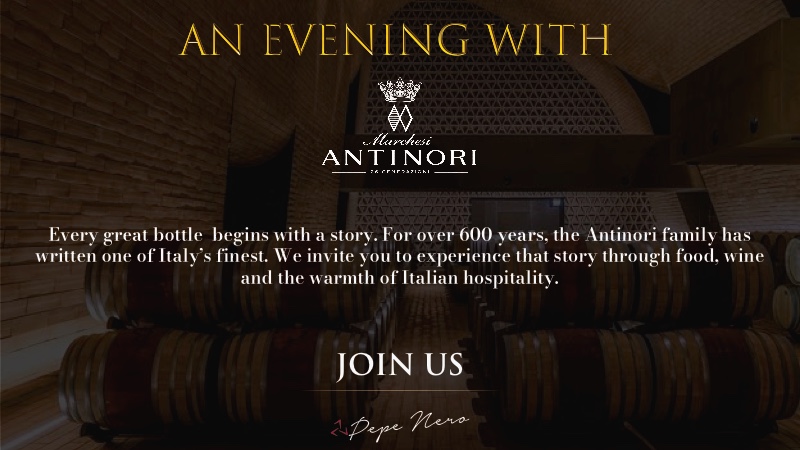 An Evening with Antinori — photograph 1 of 4