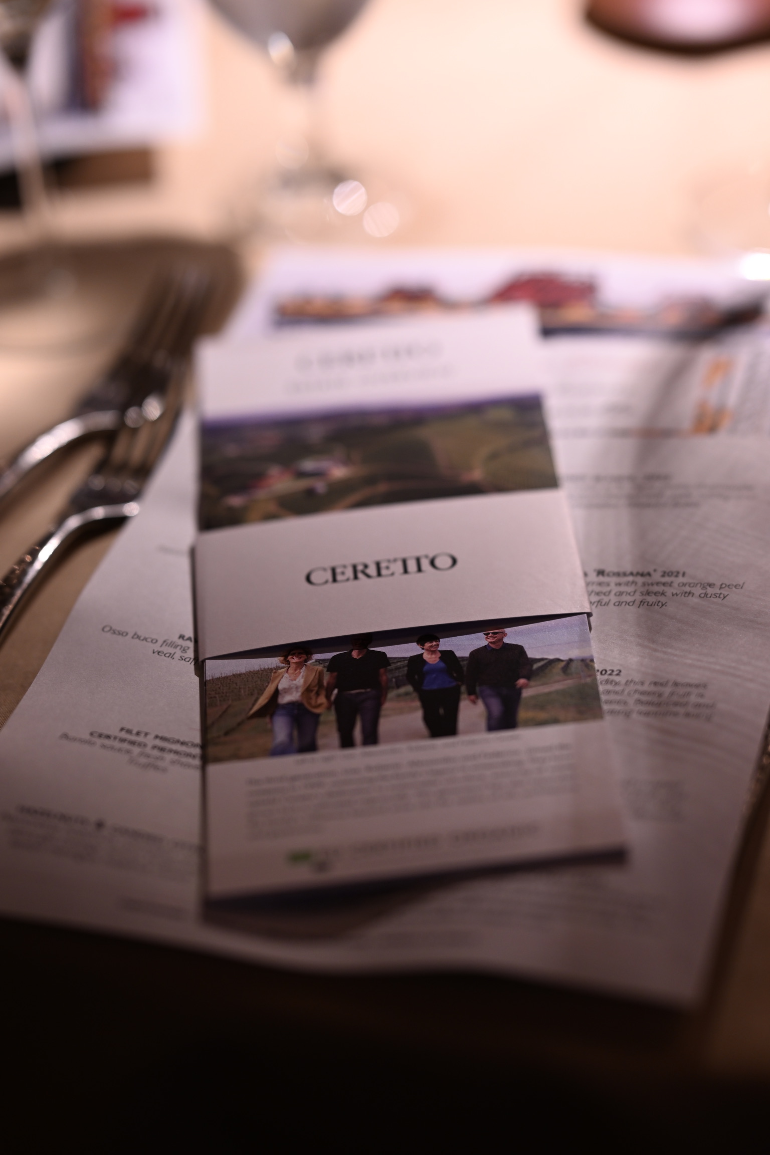 Ceretto Wine Dinner at PepeNero — photograph 9 of 10