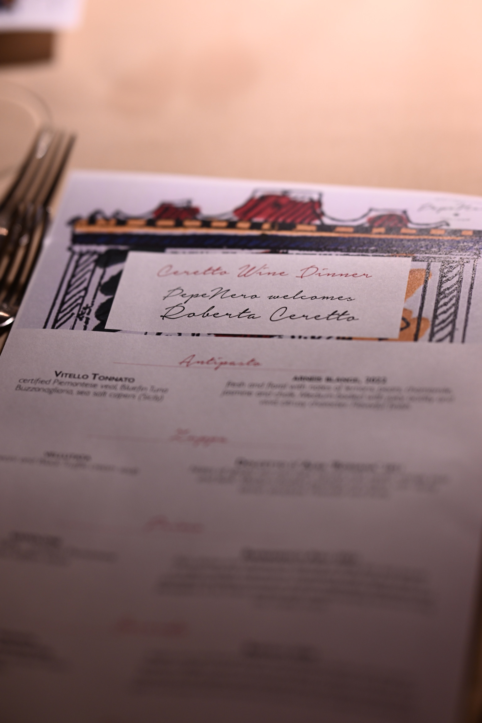 Ceretto Wine Dinner at PepeNero — photograph 10 of 10