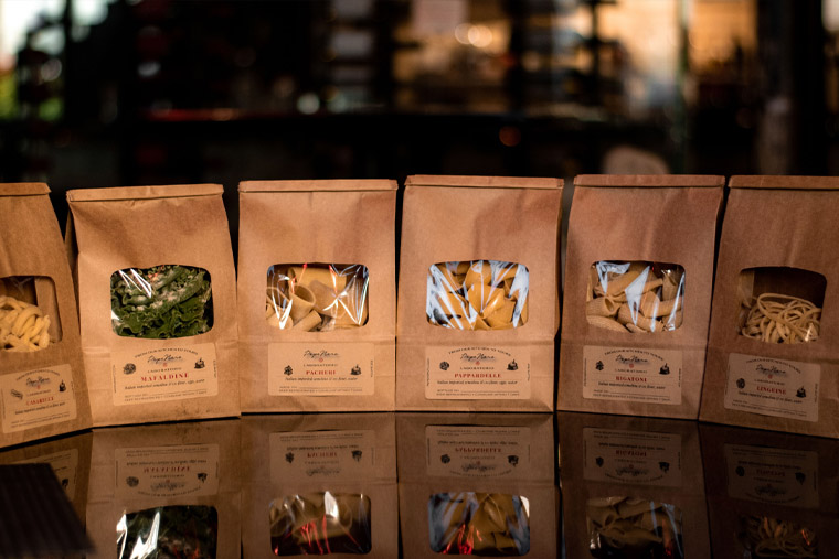 Handmade pasta at PepeNero
